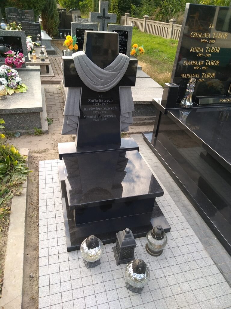 pomnik urnowy granit