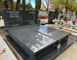 pomnik cmentarz Służew przykłady
